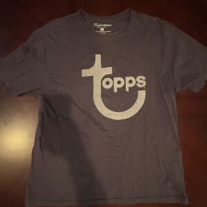 Topps Dark Gray Logo T-Shirt